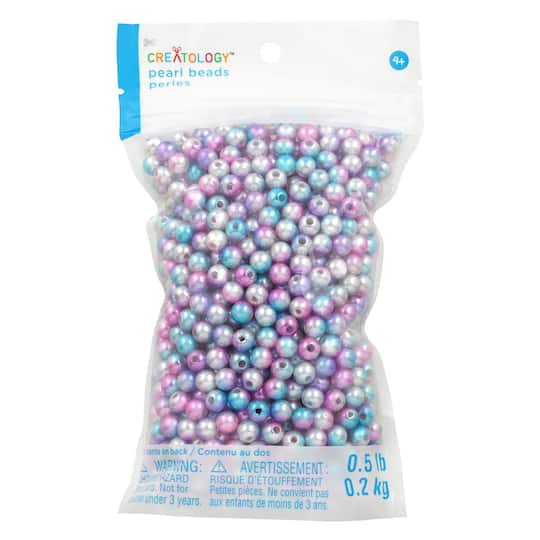 1/2lb. Mermaid Pearl Beads by Creatology&#x2122;